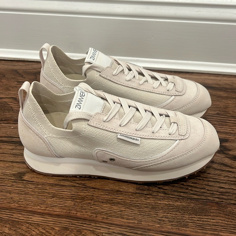 Zimmermann Cream Women’s Sneakers